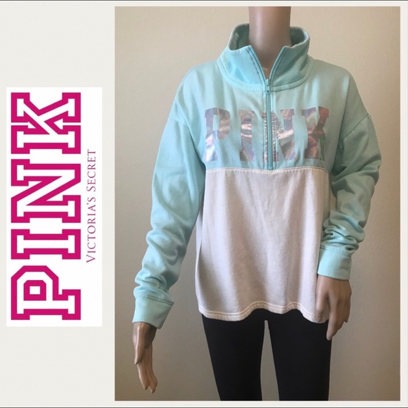 PINK Victoria's Secret Sweaters - ✨ Half Zip Pullover Sweater PINK Victoria’s Secret